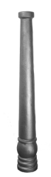 Cast Iron 29-3/4 " H Post - One Solid Piece 
